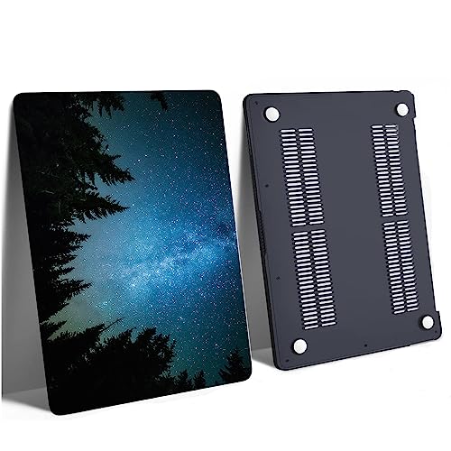 Funda MacBook Pro 14 A2442 A2779 con protector de teclado diseño noche estrellada 6