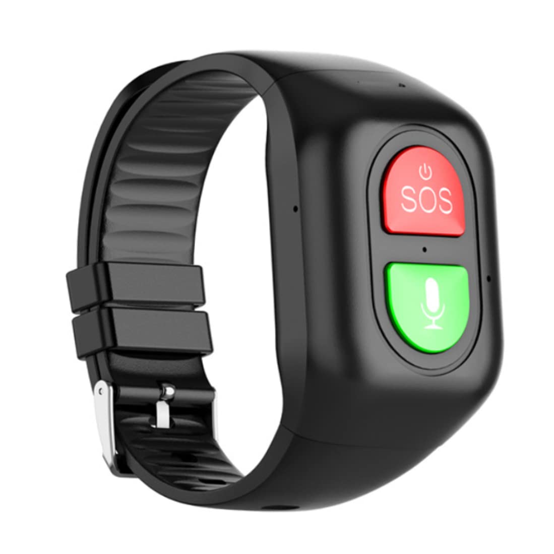 Bracelet SOS avec Suivi GPS, localisation, Appel d'urgence, de Fitness, Montre pour Personnes âgées et Enfants,