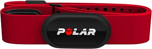 Vista 24 de Polar H10 - Correa de pecho para monitor de frecuencia cardíaca, ANT + Bluetooth, sensor HR impermeable para hombres y mujeres Beat Red