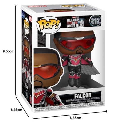 Pop Falcon and Winter Soldier Flying Falcon Vinyl Figure