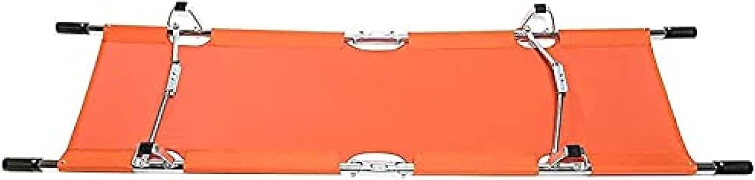 Folding Stretcher, Medical Folding Stretcher, Aluminum Alloy Portable Stretcher, First Aid Rescue Stretcher For Hospital, Home, Sports Venues, Ambulance Patient Transport, Baifantastic