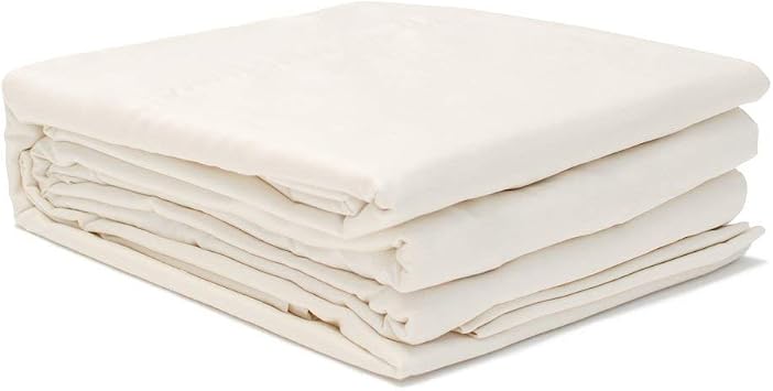 Happsy Organic Full Bed Sheet - Breathable & Fitted Bed Sheet for Full Size Bed - 4 Piece Extra Soft Bedding Set - 300 Thread Count Organic Cotton Sheet Set