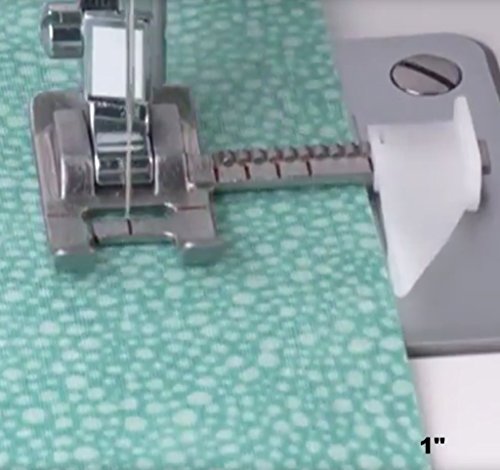 Honeysew Adjustable Guide Foot Snap On For Brother,Singer,Husky,Babylock,Kenmore,Janome,Elna #TOP6