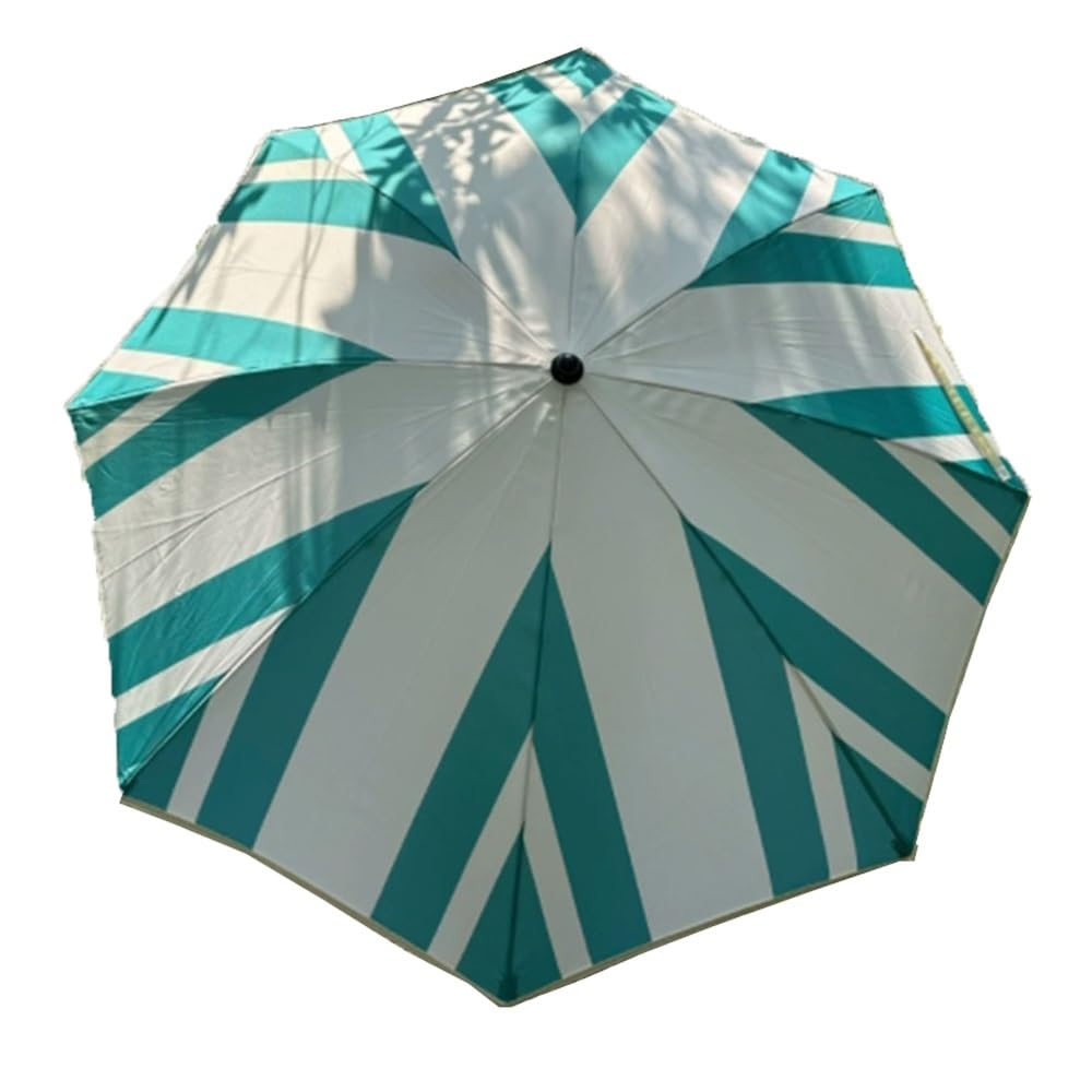 Ombrellone Da Esterno Con Frange Ombrellone Da Giardino 2m | 8 Costole Ombrello Da Patio Inclinabile Ombrellone Da Spiaggia Parasole Protezione Solare