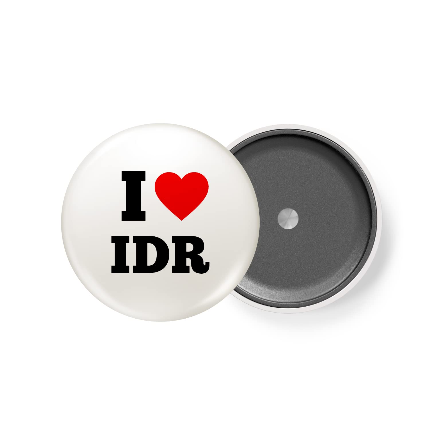 Indore Airport Code Fridge Magnet (Round; Diameter: 58mm) (Indore)