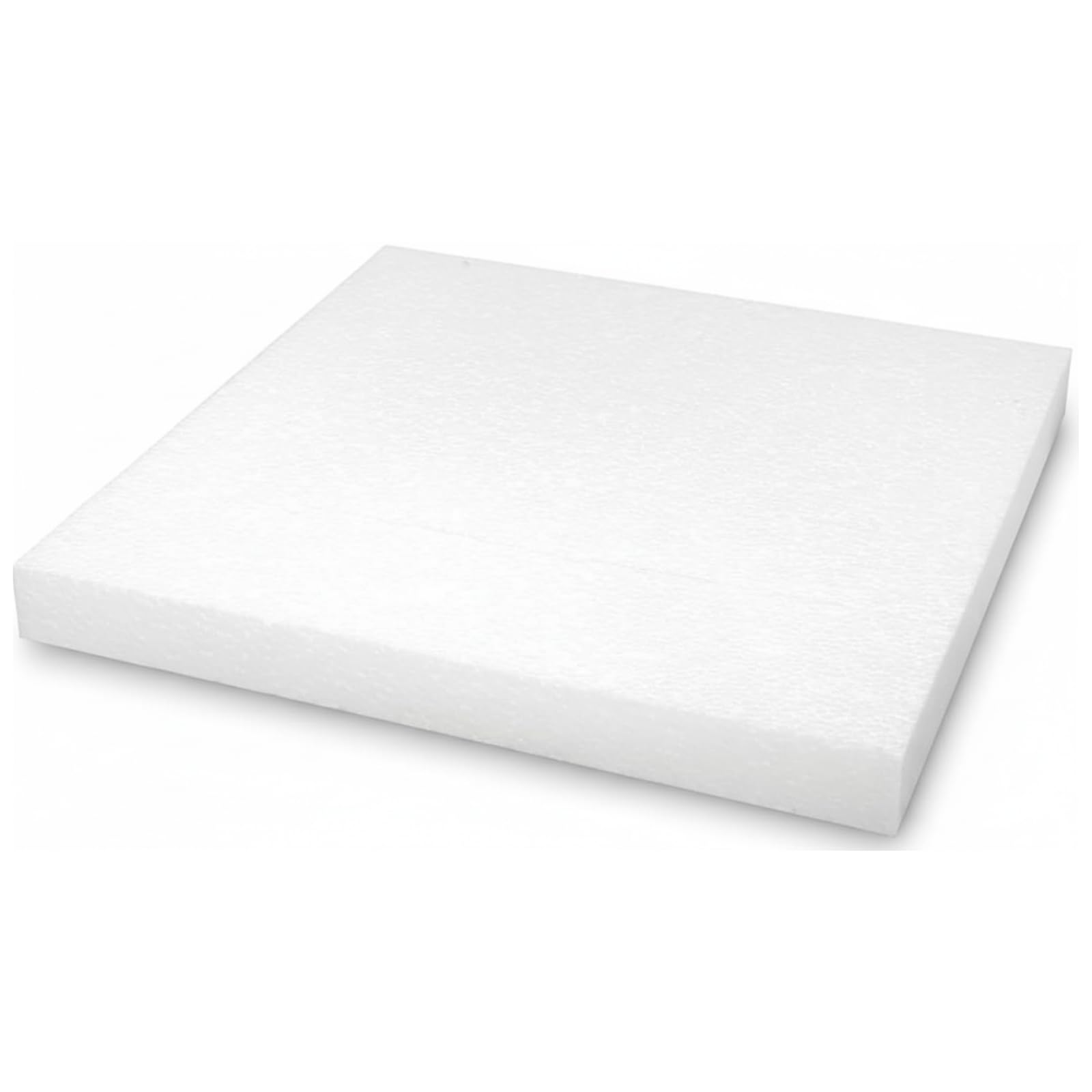 Pannelli in Polistirolo Lastre Spessore 2,5 cm Densità 15gr/mq Fogli 50x50 Isolanti Ideale per Isolamento Termico,Acustico,Soffitto,Multiuso,Imballaggio, Coibentazione e Cappotto (10)