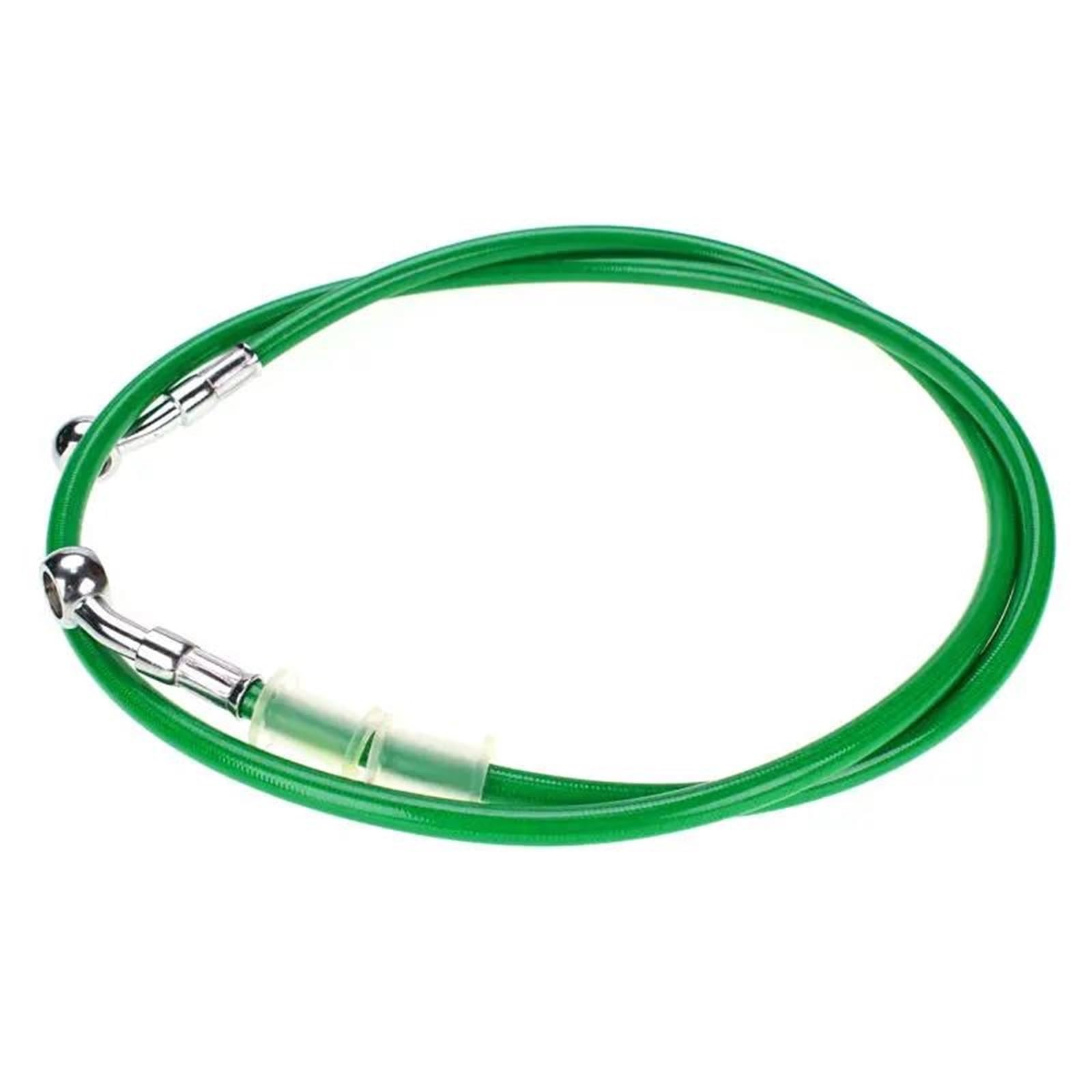 Hydraulic Brake Hose Motorcycle 800mm - 2200mm 10mm 28° Banjo Brake Hose Hydraulic Line Cable Braided Oil Pipe for Y-AMAHA for Suzuki for Kawasaki(1400mm)