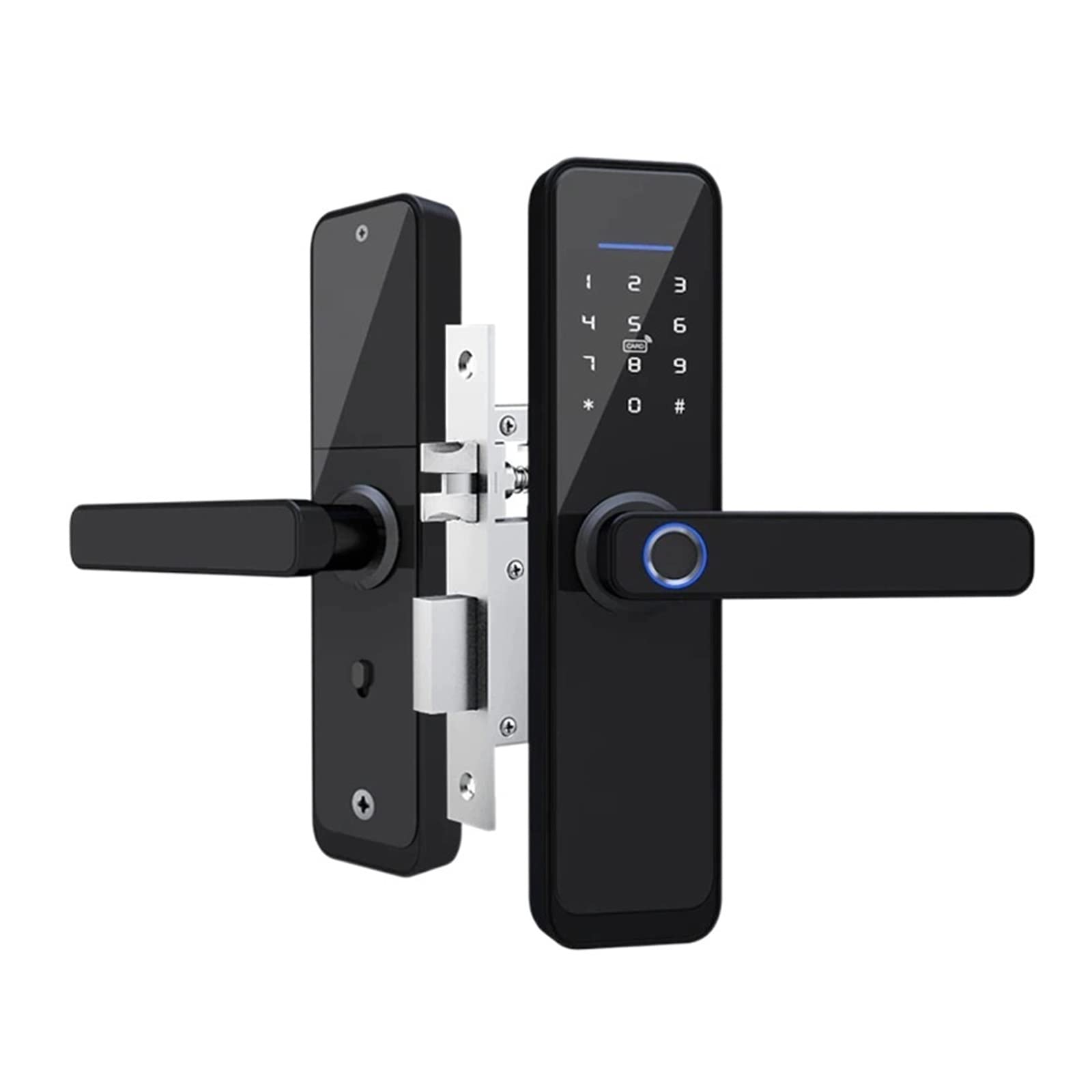 Serrure électronique numérique Bluetooth à double verrouillage X2 pour porte standard