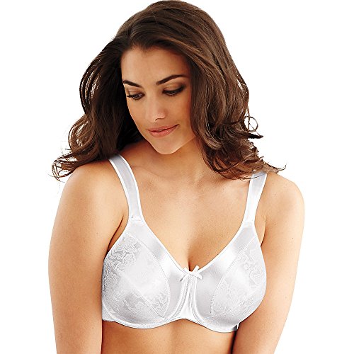 Bali Women's Satin Tracings Underwire Minimizer Bra