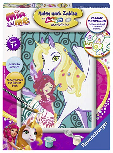 Preisvergleich Produktbild Ravensburger Malen nach Zahlen 28480 - Mia und Onchao