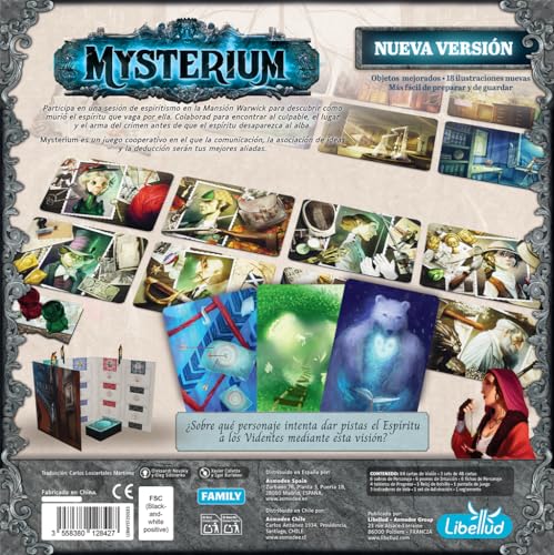 Mysterium jeu de table Asmodee pour briser la glace lors des soirées multilingues - 2