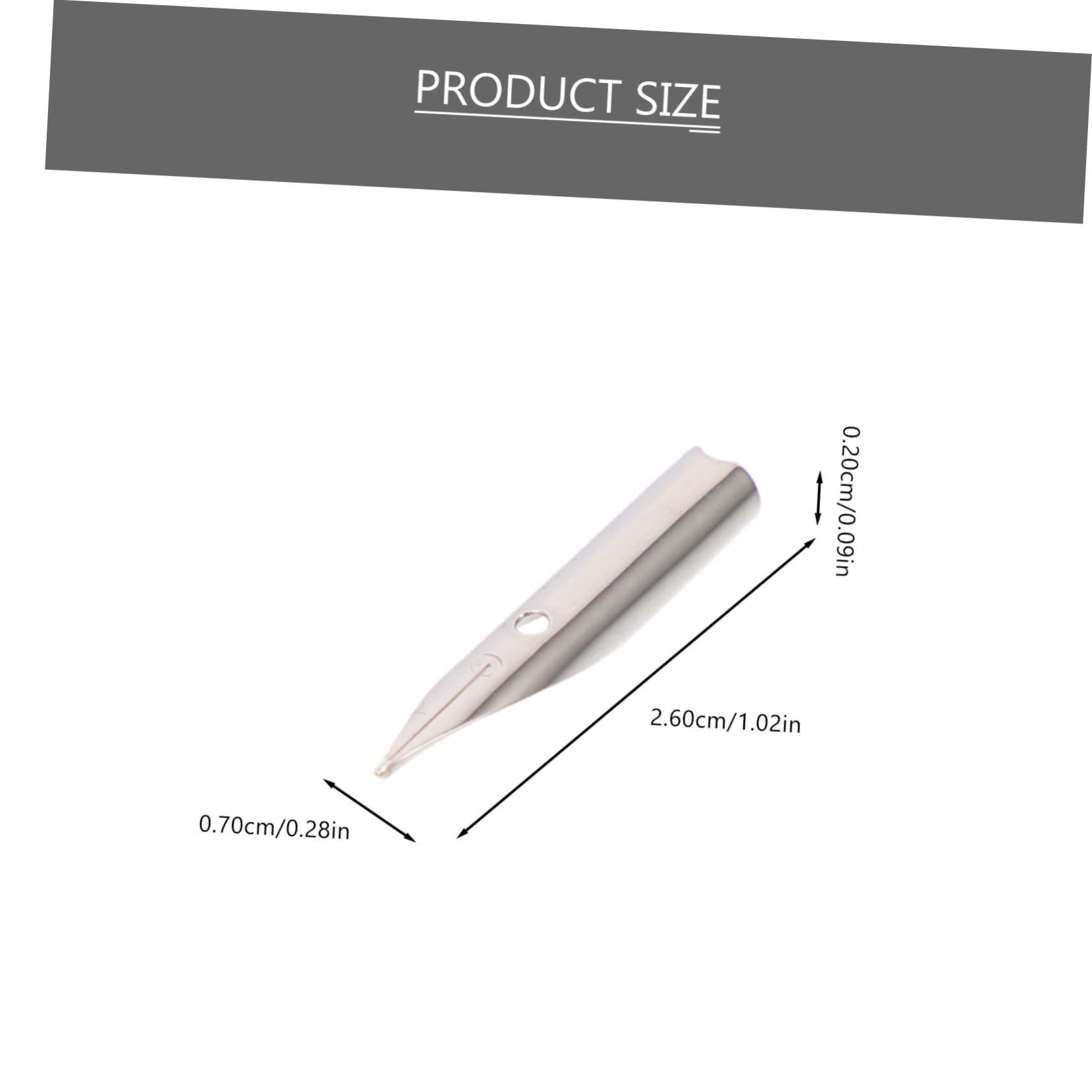 DOITOOL Signature Pen 20pcs Replacement Nibs for Fountain Pen Fine Workmanship