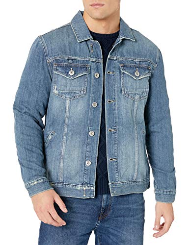 PAIGE Men's Scout Denim Jacket, Simon, L