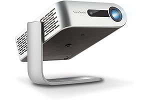 ViewSonic M1+ Portable LED Short-Throw Projector with Harman Kardon Bluetooth Speakers