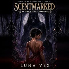 Diseño de la portada del título Scentmarked by the Velvet Howler