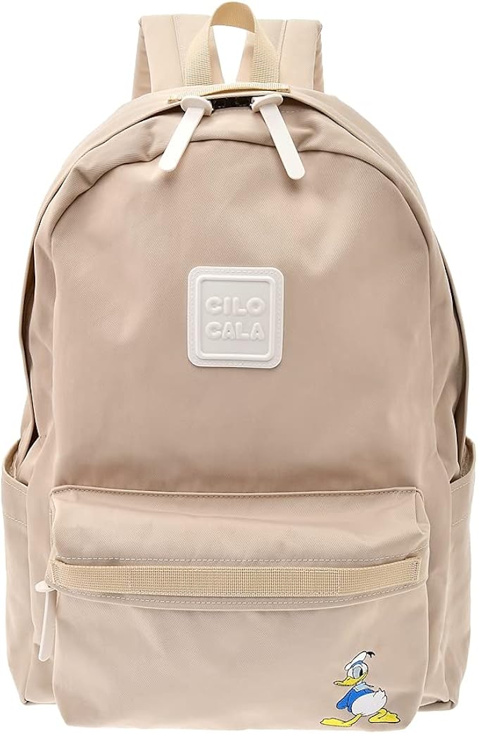 Amazon Co Jp ディズニーストア Cilocala リュックサック バックパック L Color Your Day ドナルド グレージュ シューズ バッグ