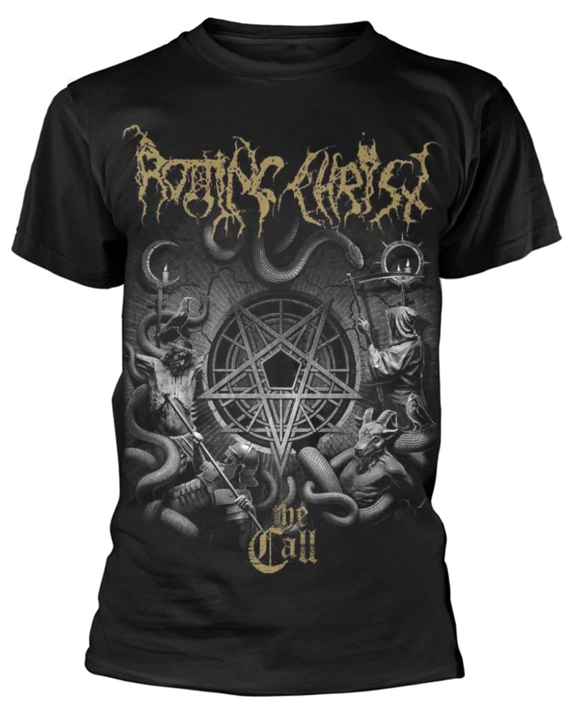 Rotting Christ 'The Call' T-Shirt (2 Extra Large) Black