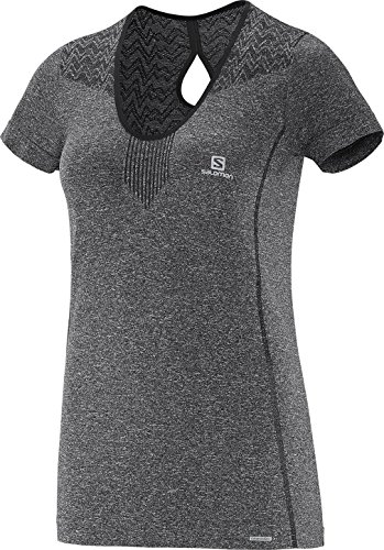 T-shirt sans coutures Salomon femme respirant et anti-irritations