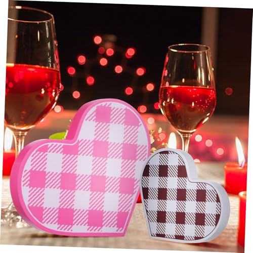 Centre de table rustique de Saint-Valentin pour décoration de table - 7