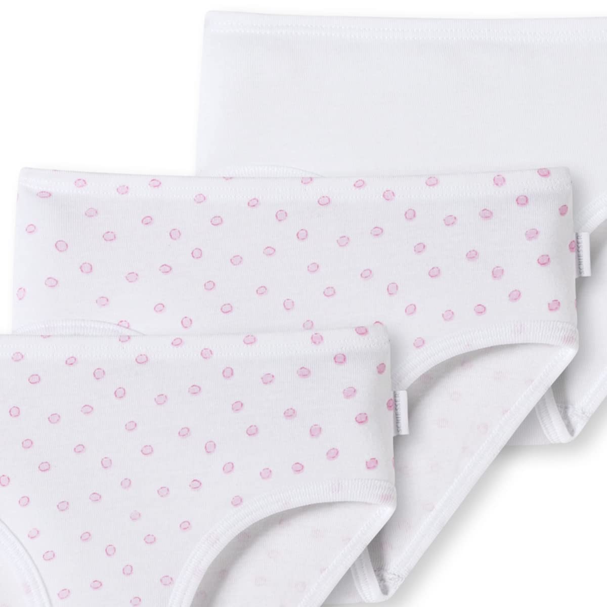 Schiesser - Kids Girls - Feinripp Organic Cotton - Slips/Unterhosen - 6er Pack (104 Weiß)