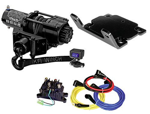 Kit Combo KFI SE25 Winch 2500 lb Stealth Compatible Yamaha miniatura 1