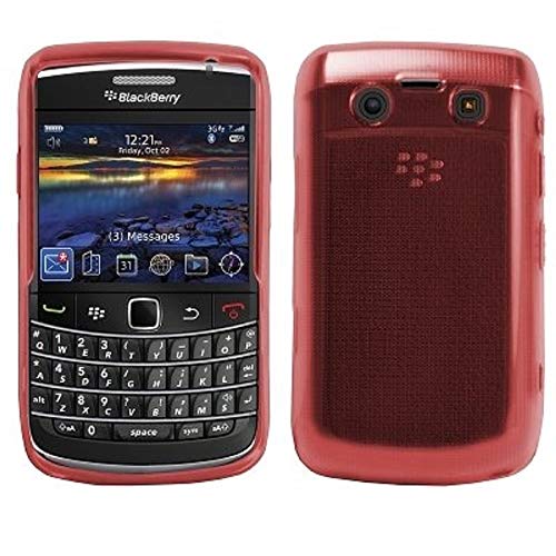 Logotrans   Carcasa de silicona para BlackBerry 9700 Bold 2, color rojo