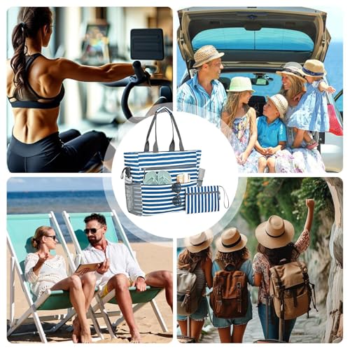 Beach Tote Bag, Waterproof Sandproof Organizer Foldable Pouch, Large Beach Bag, Tote Pool Bags For Boat Water Bottles4