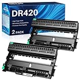DR420 Drum Unit Compatible Replacement for Brother DR420 DR-420 DR 420 Drum Unit for Brother for HL-2270DW HL-2280DW HL-2230 HL-2240 MFC-7360N MFC-7860DW DCP-7065DN Printer (2 Pack, NOT Toner)