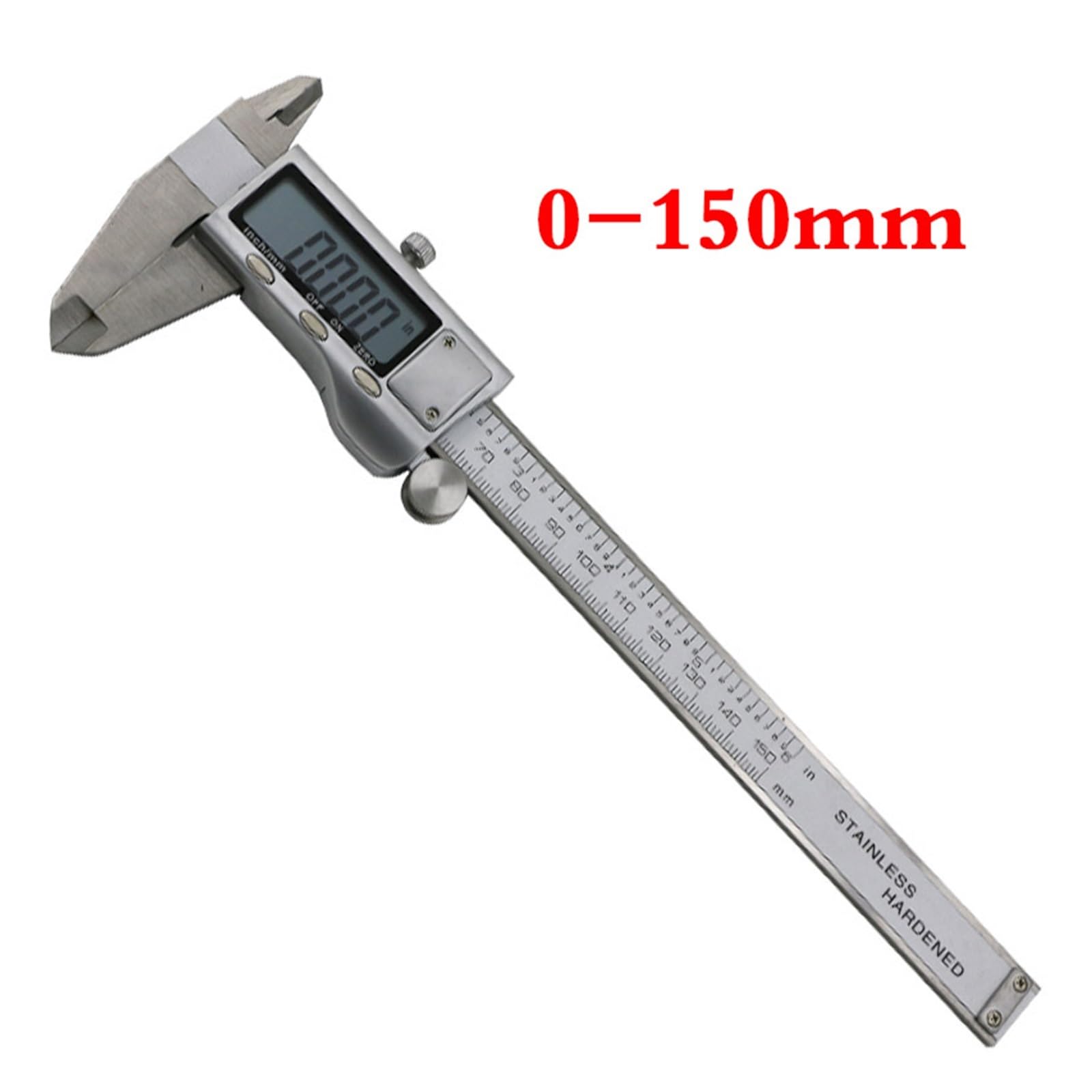 Comparateur à cadran, Métal 150mm 6 pouces en acier inoxydable trempé électronique numérique pied à coulisse micromètre mesure Pour 3D, Laboratoire