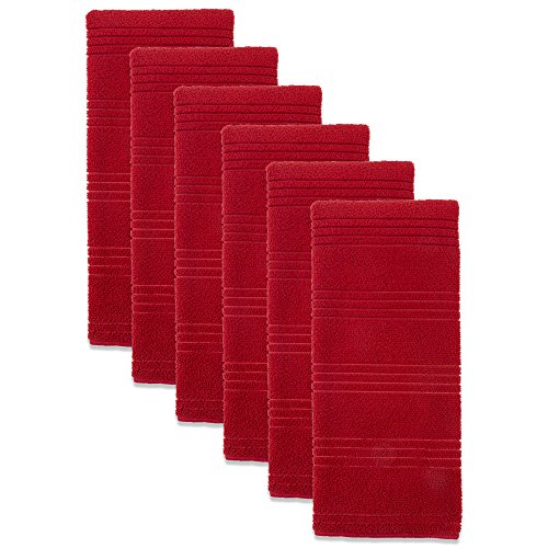 Microfiber Multi-Purpose Cleaning Towels, Set of 6, 16x26