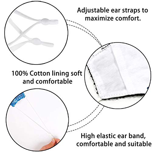 Image of Sparkly Sequins Mouth Masc Fashion Designer Glitter Cotton Face Cover With Adjustable Ear Loops Reusable Masquerade Party Nightclub Rave Festival Sequins Face Covering (Gold)
