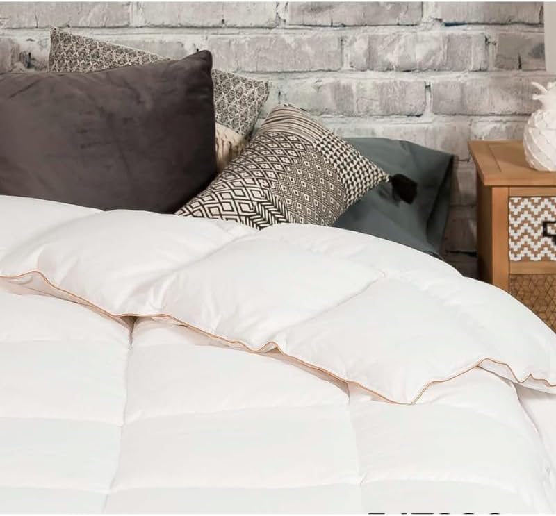 Kimbatex Relleno Nórdico Roomers Bed Linen 250 Gr/m2 Color Blanco 90% Plumón Pato Blanco 10% Pluma Pato Blanco (Cama 180 (260x240))