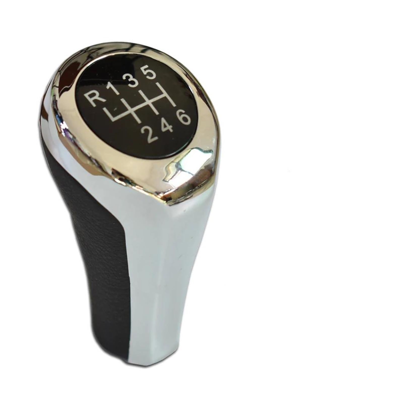 UIFCOG Gear Shifter Knob for BMW E63 E64 E23 E32 E38 Manual Gear Shift Knob Interior Decorate(E,for 6 Speed)