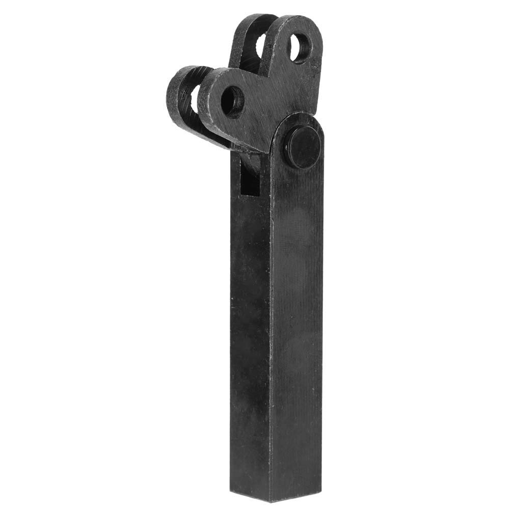 Artillery Juego de Herramientas de Moleteado 7 Piezas Negro Acero Torneado de Torno 0.5/1/2 mm Doble Ruedas Diagonal