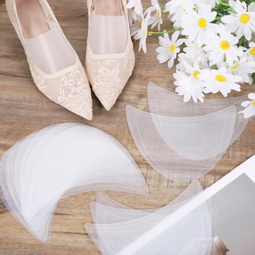 20 piezas de hormas plásticas ajustables para zapatos miniatura 5