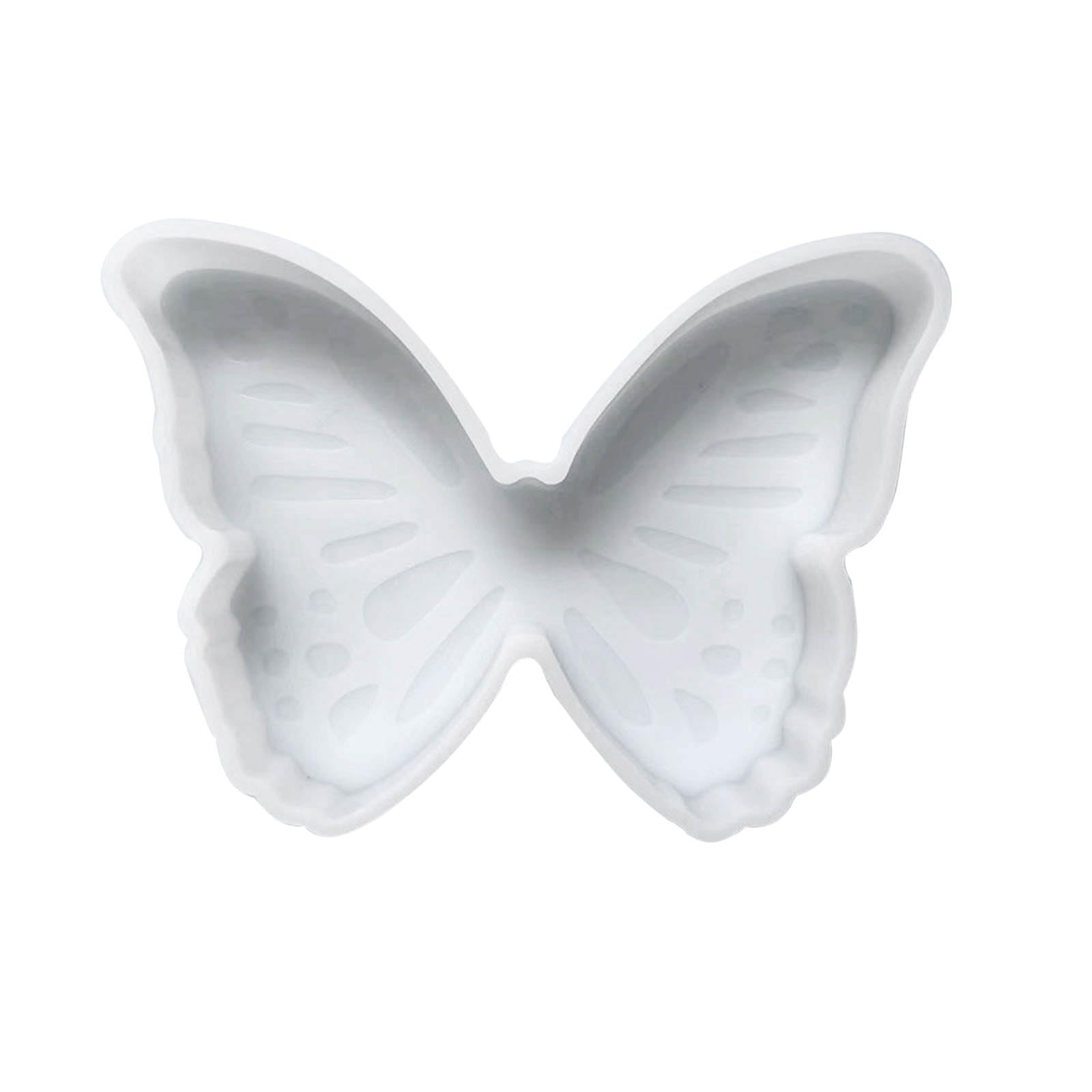 Jazuaiao Shaped Silicone Mold Peach Car Freshie Mold 3D Baking Soap Resin for Beads Clay Peach Car Freshie Butterfly Shaped Molds for Beads Decor