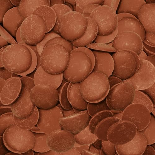 4 LB Resealable Bag Milk Chocolate Lite Cocoa Melting Wafers, Easy Melt Candy Coating Chocolate for Baking, Cake Pops, Candy Making, Dipping, Decorating, No Tempering Required, Bulk Holiday Supplies - Thumbnail 6