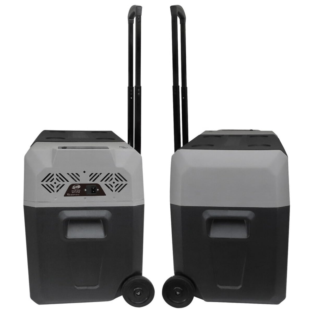 LOGICA KEEP THE EYES UP Frigorifero Portatile a Compressore 39L: Frigo Auto 12V/24V e 220V, Congelatore per Camper e Campeggio, Display LED, Controllo App, Ruote e Manico, Raffredda fino a -20°C
