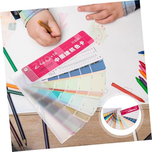 Nuancier de peinture cartes multiprises durables outil design mural