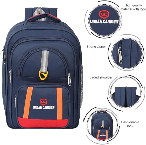 Image of Large 50 Liters Backpack for Boys & Girls 5th to 10th class Unisex Office Bag for Men School Bag for Girls Stylish Bag