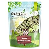 Food to Live Dry Roasted and Salted Edamame Beans, 1.5 Pounds – Green Soybeans. Crunchy Snack, Lightly Salted. Vegan, Kosher, Bulk