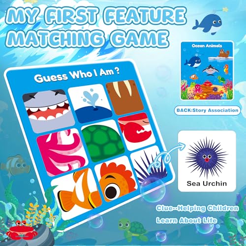 Juego magnético de memoria y clasificación para niños 2-4 años miniatura 2