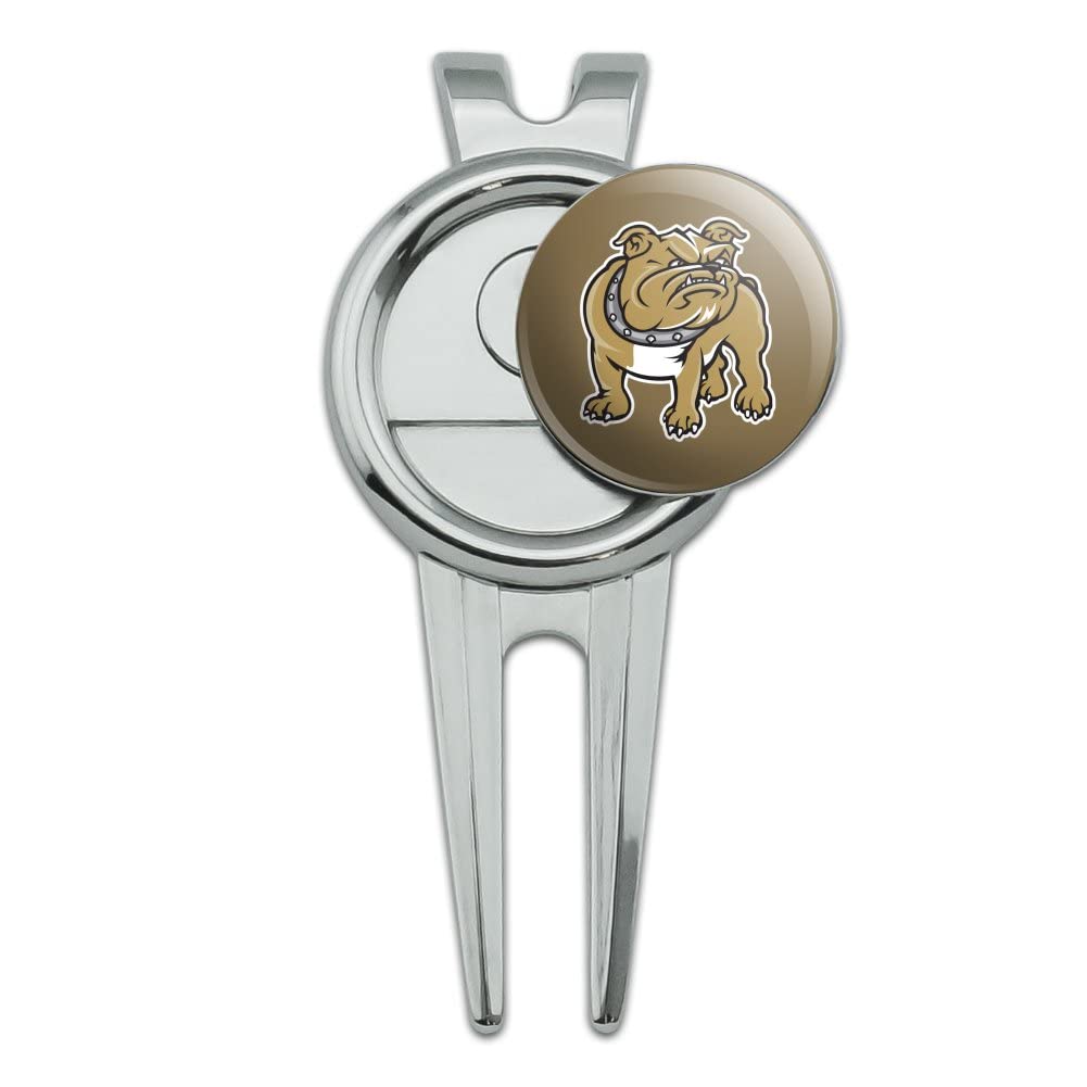 GRAPHICS & MORE Bryant University Bulldogs Logo Golf Divot Repair Tool and Ball Marker