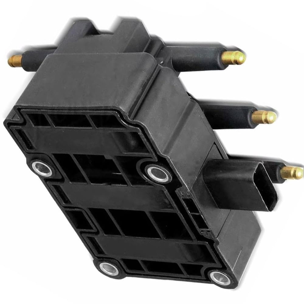 Riloer Paquete de bobinas de encendido, bobina de encendido de 4 pines compatible con Chrysler Town and Country V6 3.3L 2000-2010, 56032520AB