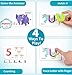 Toddler Animal Alphabet and Number Wooden Jigsaw Puzzle Flash Cards | ABC Letter Cards, Numbers 1 to 10 Counting Cards |Color Recognition Educational Toys Age 3 Preschool and Up