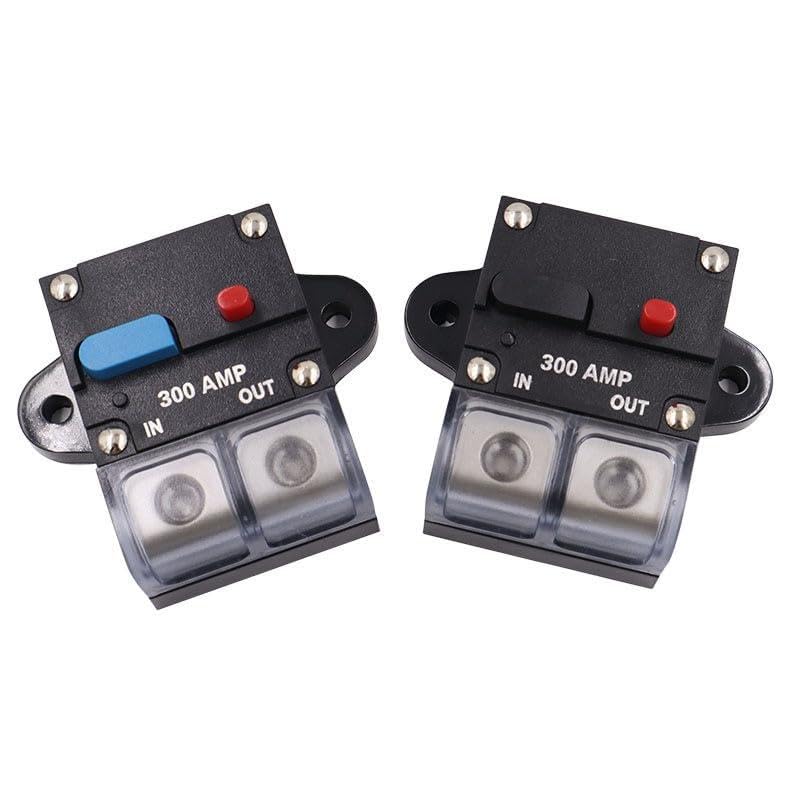 12-48V Auto Circuit Breaker Self-Recovery Recoverable Circuit Breaker Car for Audio Fuse Holder Power Fuse Automatic Switch - (Color Name: A 50A)
