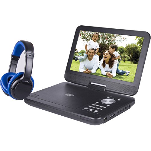 Onn ONA17AV048 10 inches Portable DVD Player w/ Headphones (Renewed)