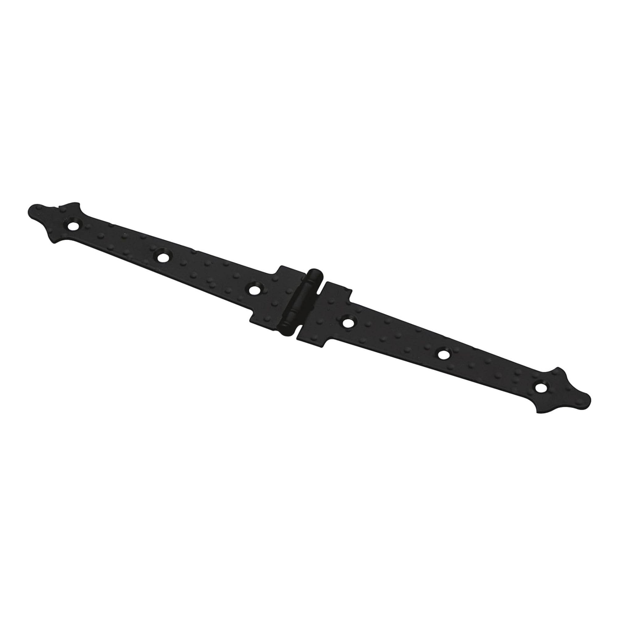 Amig Multicoloured - Two-Spade Hinge Black Mod. 552 Steel Finish In Forged Style For Smooth Entrance And Passage Doors Exterior And Interior, And Cabinets – 240 X 30 X 1.5 Mm