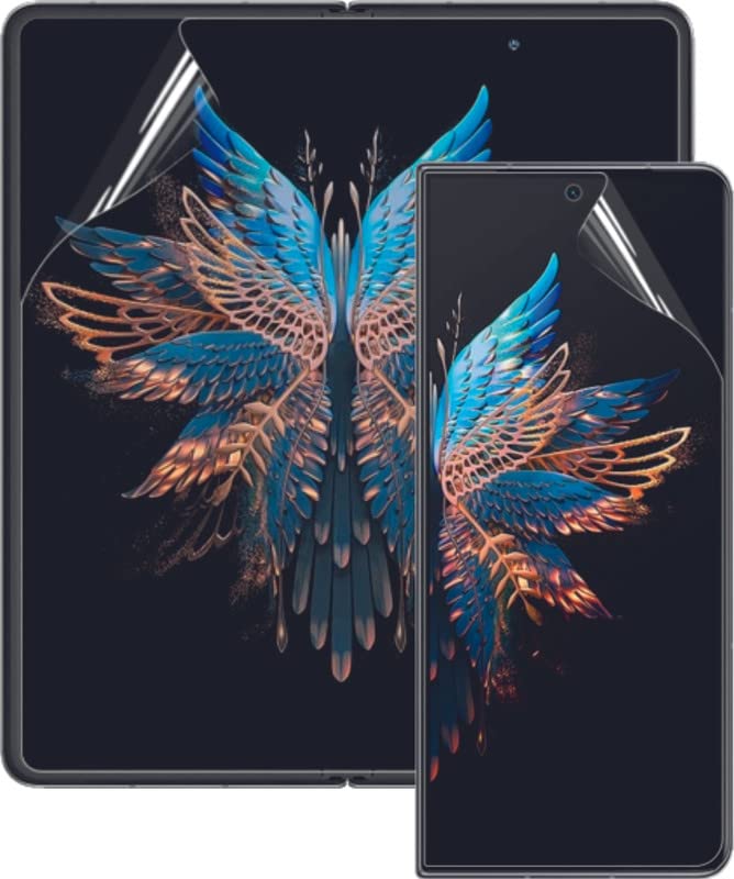 Glaxx Front and Back Screen Protector Film for Tecno Phantom V Fold, Self Healing Unbreakable Hydrogel Soft Film Anti-Scratch - Transparent [Not Tempered Glass] (B0C6FJVXM4) Amazon Price History, Amazon Price Tracker