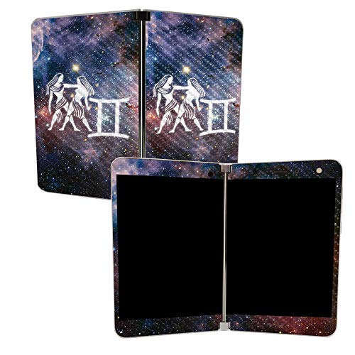 Image of MightySkins Carbon Fiber Skin for Microsoft Surface Duo - Gemini | Protective, Durable Textured Carbon Fiber Finish | Easy to Apply, Remove, and Change Styles | Made in The USA